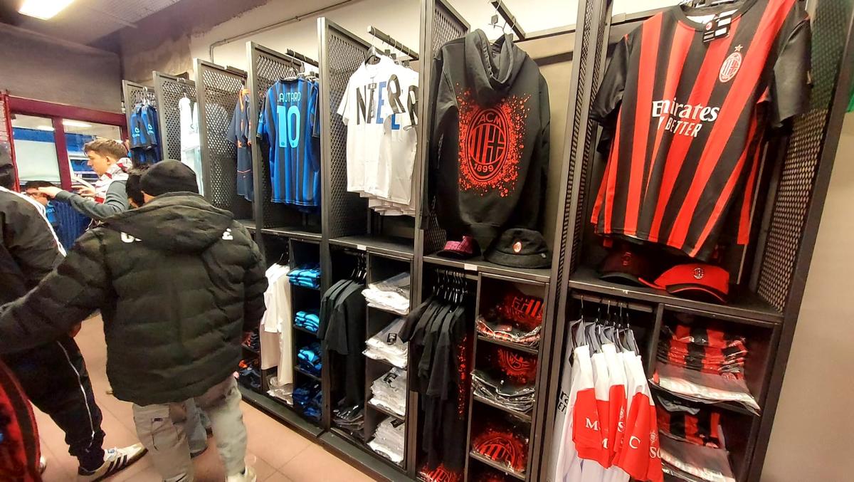 Imagini din Milano înainte de Inter - AC Milan