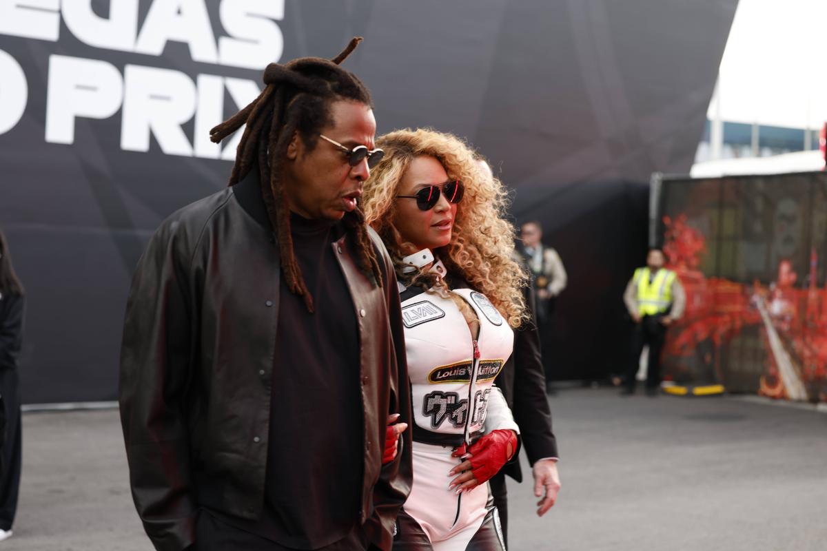 Beyonce a încins atmosfera în paddock. Vestimentație inedită