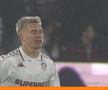 Claudiu Petrila, nemulțumit după ce a fost schimbat în CFR - Rapid // FOTO: captură Orange Sport