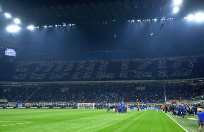 Nu s-a mai văzut în Inter - AC Milan! » Ce a apărut în peluza ultrașilor, la primul derby al lui Cristi Chivu