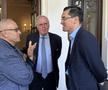 Președintele federației din Kosovo, Agim Ademi, alături de Răzvan Burleanu
