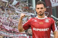 Florent Hasani, declarații de dragoste la primul interviu: „Cu Rapid am avut un sentiment venit din inimă că va fi o alegere bună”