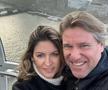 Florin Răducioiu și Andreea Albăstroiu. Foto: Instagram