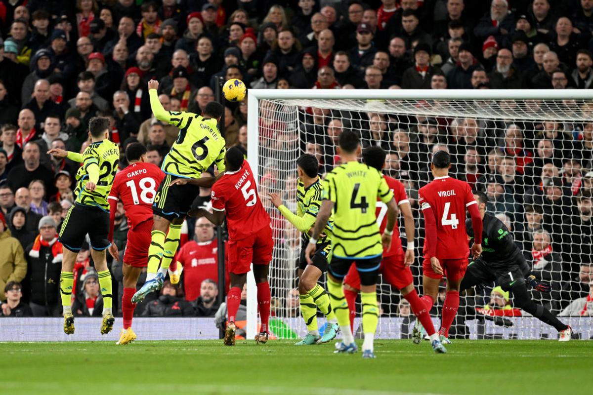 Cele mai spectaculoase imagini din Liverpool - Arsenal, 23 decembrie 2023