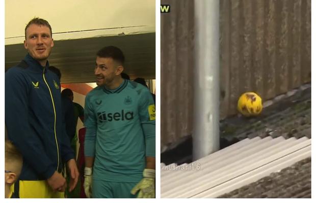 Momente penibile înaintea și în timpul meciului, pe cel mai urât stadion din istoria Premier League! Mingea s-a pierdut într-o gaură imensă
