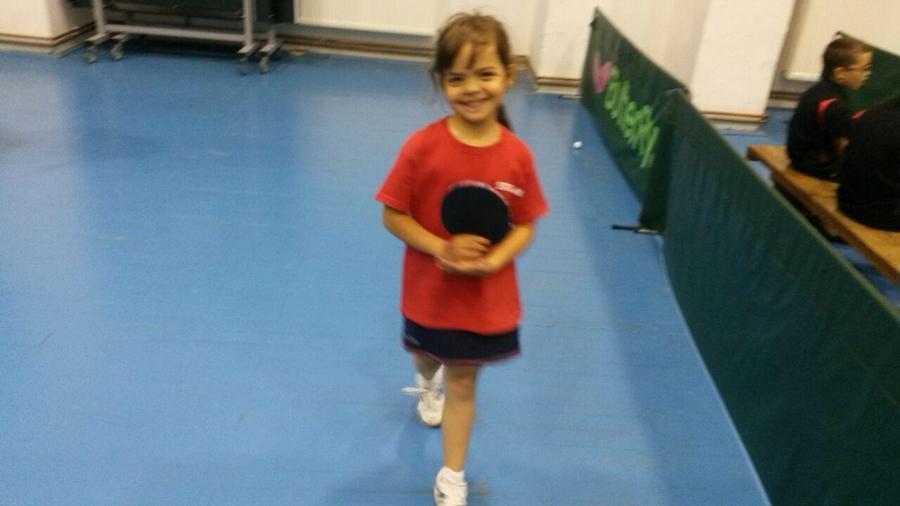 Andreea, la 5 ani, când s-a apucat de sport La 15 ani, Andreea Băiașu visează la Jocurile Olimpice: „Tenisul de masă este totul pentru mine. Uit de orice griji, mă face fericită!”