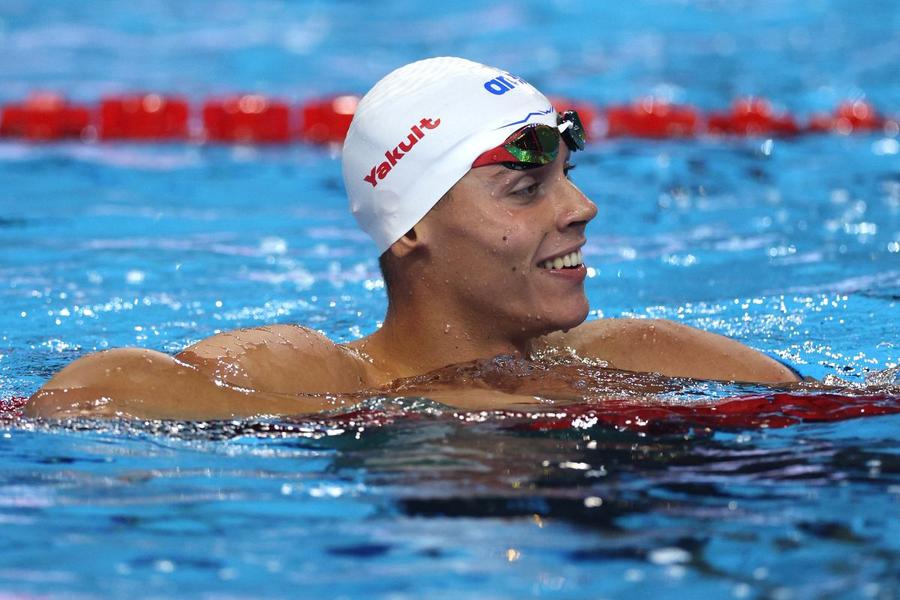 David Popovici a primit o mulțime de premieri din partea statului român pentru performanțele sale olimpice /Foto: Getty Images Cifre șocante: statul a finanțat sportul românesc în ciclul 2021-2024 cu peste 600 milioane euro, dublu față de bugetul olimpic al Marii Britanii! + „Îl plătim cu nemiluita pe David Popovici”