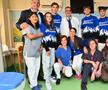 Cristi Chivu, Javier Zanetti, Denzel Dumfries și Pio Esposito, în vizită la copiii din Spitalul San Raffaele
