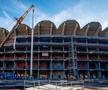 Stadiul lucrărilor la „Nou Mestalla”, decembrie 2025 / foto: captură Facebook Valencia CF