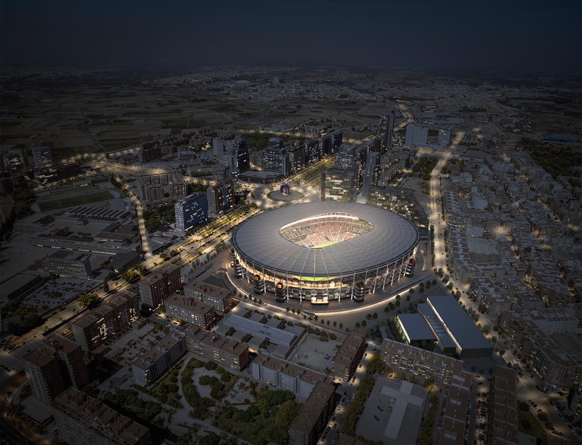 „Nou Mestalla”, stadiul lucrărilor la finalul lui 2025