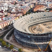 Stadiul lucrărilor la „Nou Mestalla”, decembrie 2025 / foto: captură Facebook Valencia CF