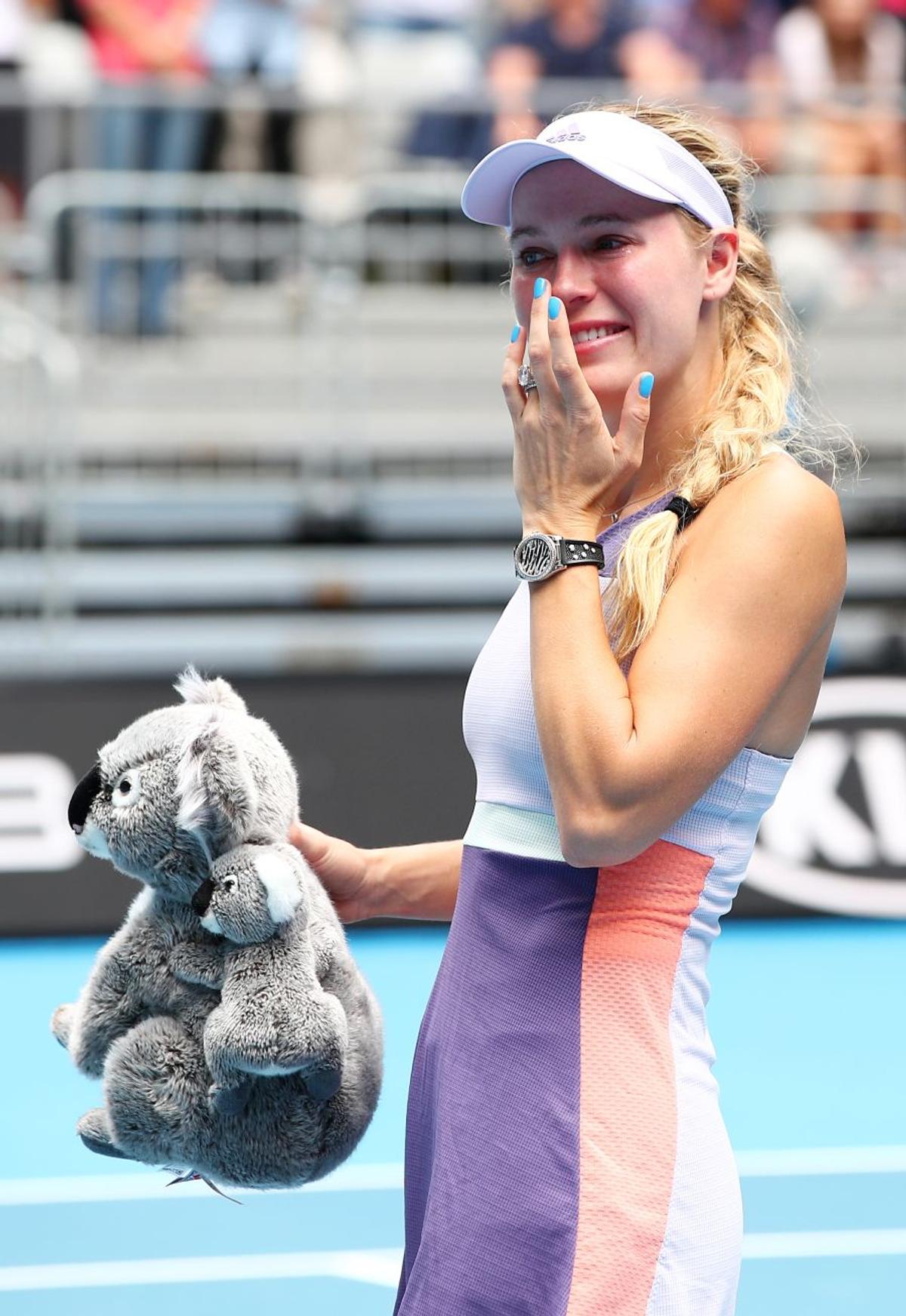VIDEO și FOTO Adio, Caroline! Wozniacki a jucat ultimul meci din carieră și a părăsit terenul plângând