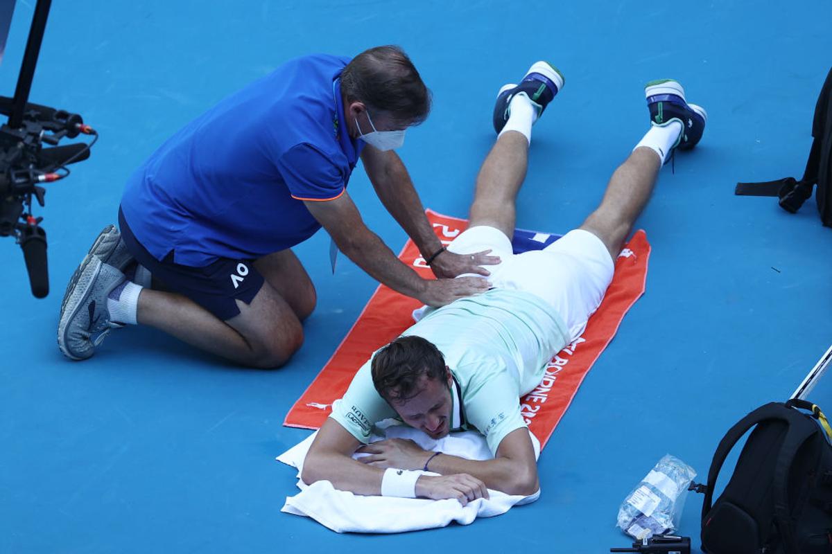 Daniil Medvedev - Maxime Cressy / FOTO: GettyImages