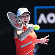 Simona Halep - Alize Cornet, Australian Open 2022, foto: Imago