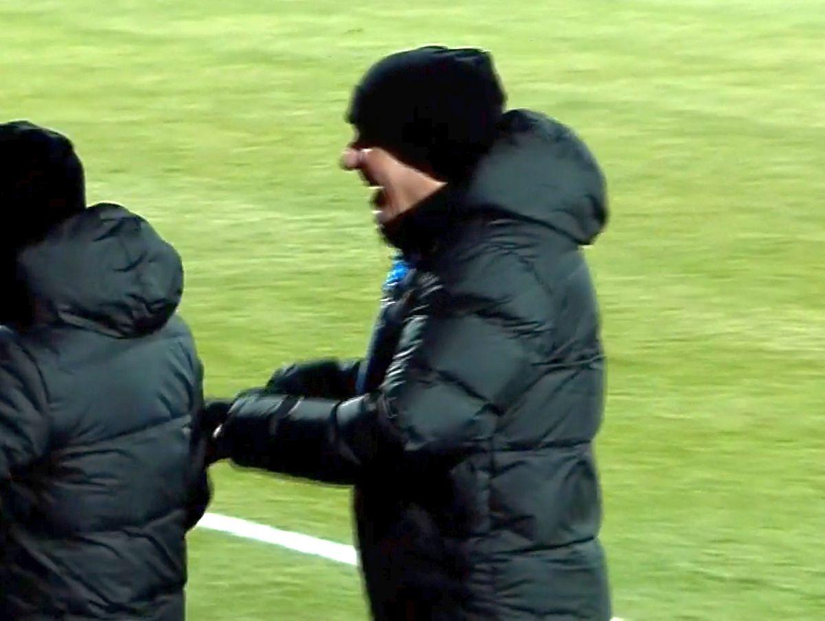 Nicolo Napoli s-a certat cu arbitrul după fluierul final, dar a apărut cu alt discurs la interviuri