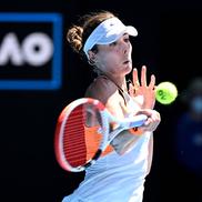 Simona Halep - Alize Cornet, Australian Open 2022, foto: Imago