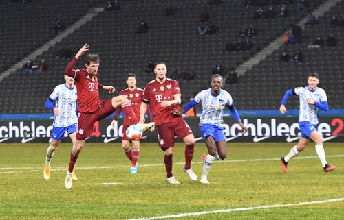 Hertha-Bayern// Foto-IMAGO / Matthias Koch