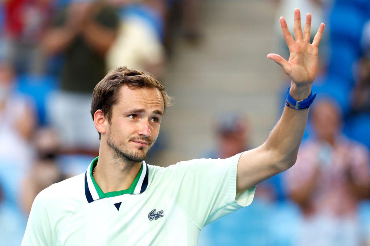Daniil Medvedev - Maxime Cressy / FOTO: GettyImages
