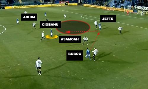 Farul a scos-o la tablă pe FCU Craiova (3-2 scor final) în prima oră a ultimului meci din etapă.