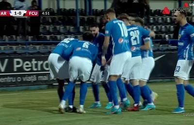 Farul, victorie chinuită cu FCU Craiova » Elevii lui Hagi au avut 3-0 la pauză, dar au tremurat pentru victorie