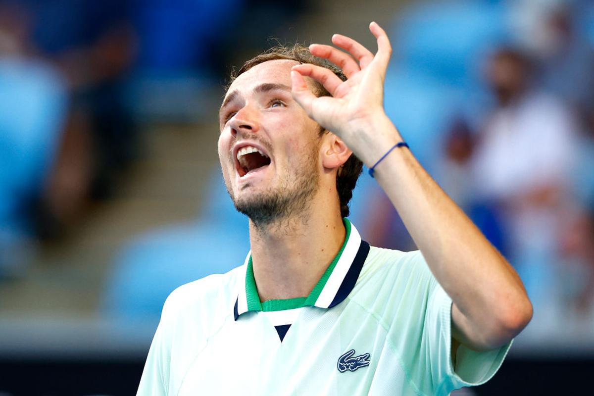 Daniil Medvedev - Maxime Cressy / FOTO: GettyImages