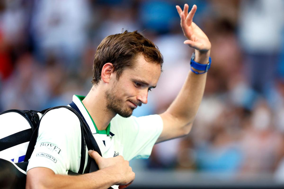 Daniil Medvedev - Maxime Cressy / FOTO: GettyImages