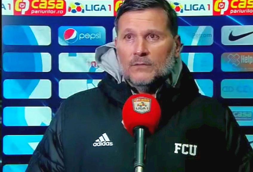 Farul a învins-o pe FCU Craiova, scor 3-1, în ultimul meci al rundei cu numărul 22 din Liga 2. Nicolo Napoli (59 de ani), antrenorul clubului oltean, crede că formația lui ar fi meritat cel puțin un punct.