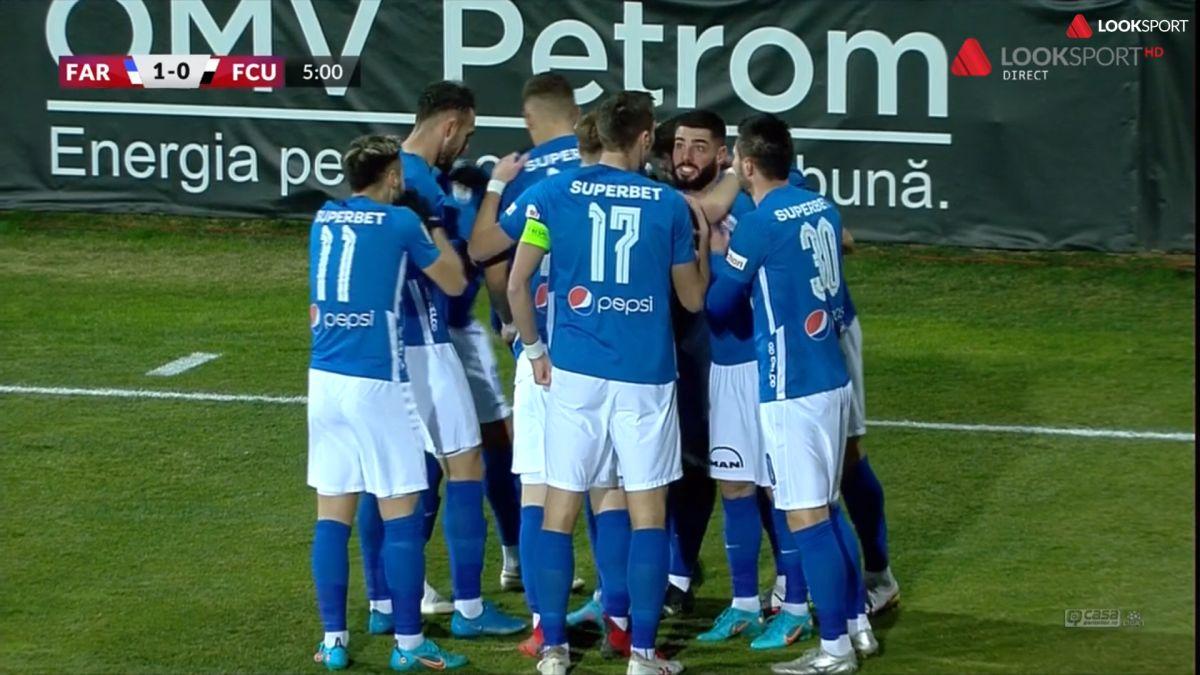 FOTO Farul - FCU Craiova 24.01.2022