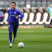 Andreas Ivan, la antrenamentele lui Schalke / Sursă foto: Imago Images