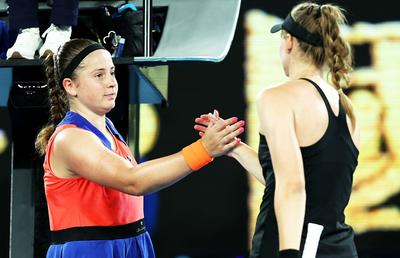 Nicio șansă pentru Ostapenko! » Campioana de la Wimbledon e prima semifinalistă de la Australian Open 2023