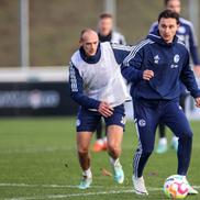Andreas Ivan, la antrenamentele lui Schalke / Sursă foto: Imago Images