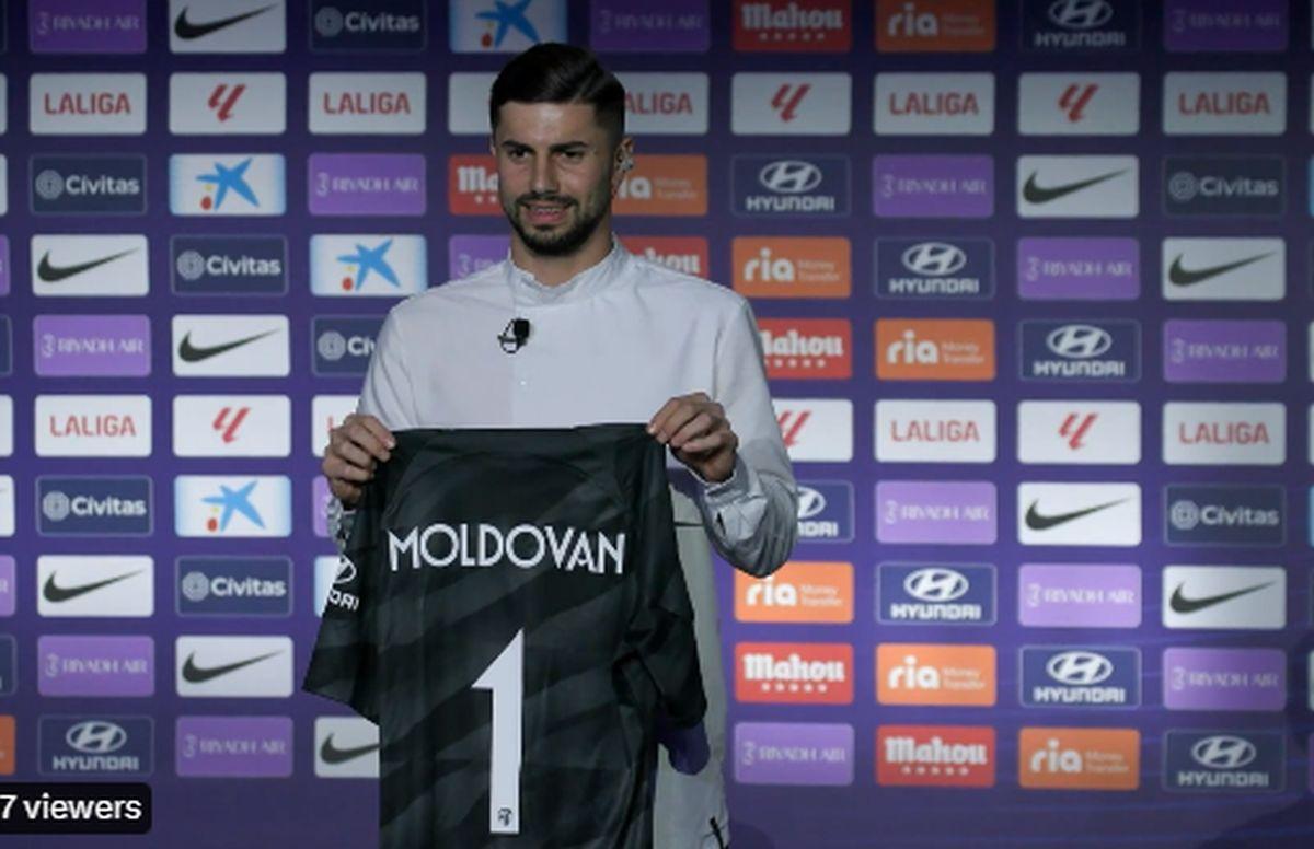 Horațiu Moldovan, prezentat într-o conferință de anvergură la Atletico Madrid