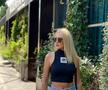 Iuliana Pepene, cea mai sexy prezentatoare de știri din România, se „luptă” cu greutățile în sala de forță