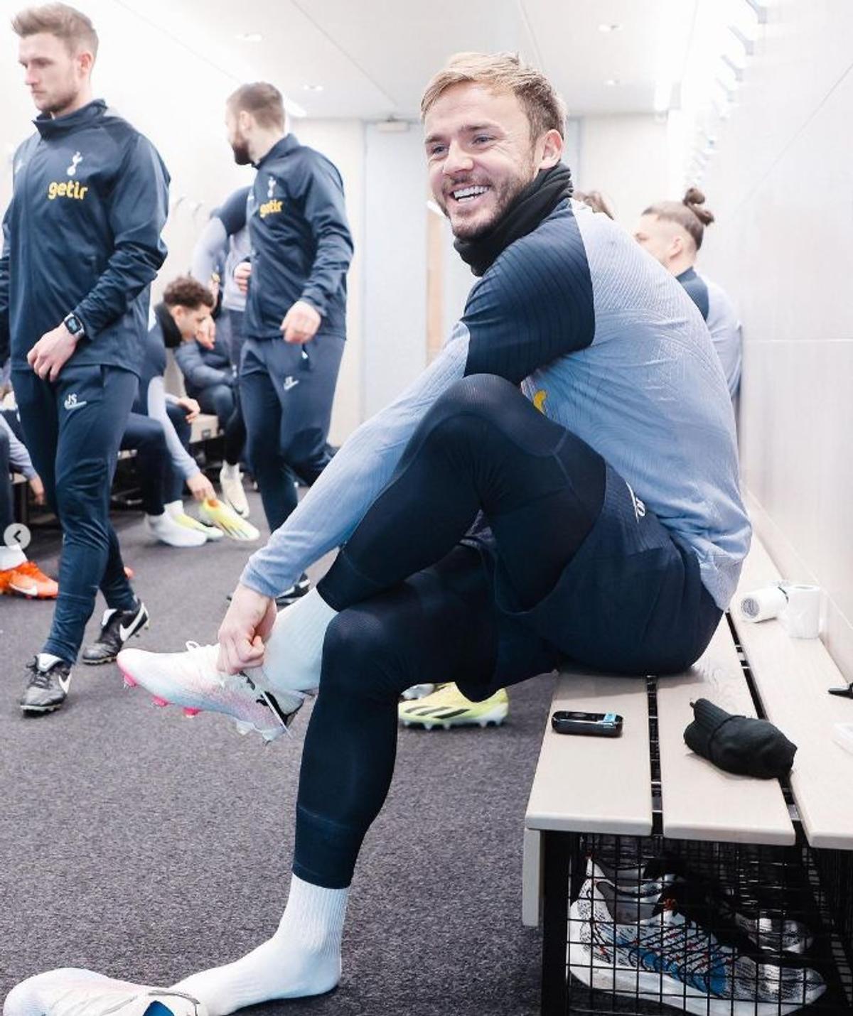 Cum a apărut Radu Drăgușin la antrenamentul lui Tottenham