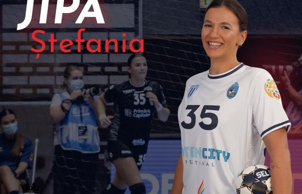 Prezentă cu România la Euro 2024 de handbal feminin, Ștefania Jipa a semnat cu o nouă echipă în „Liga Florilor”