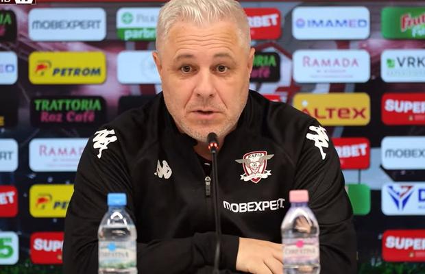 Șumudică, mesaj ferm la conferință despre conflictele de la Rapid: „În 20 de ani de carieră...”