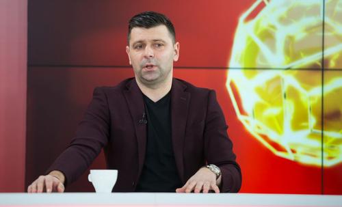Raul Rusescu, în studioul Gazetei Sporturilor / foto: Ionuț Iordache (GSP.ro)