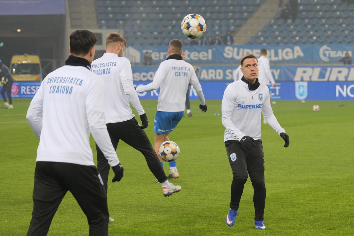 Universitatea Craiova - FC Botoșani, imagini înaintea meciului