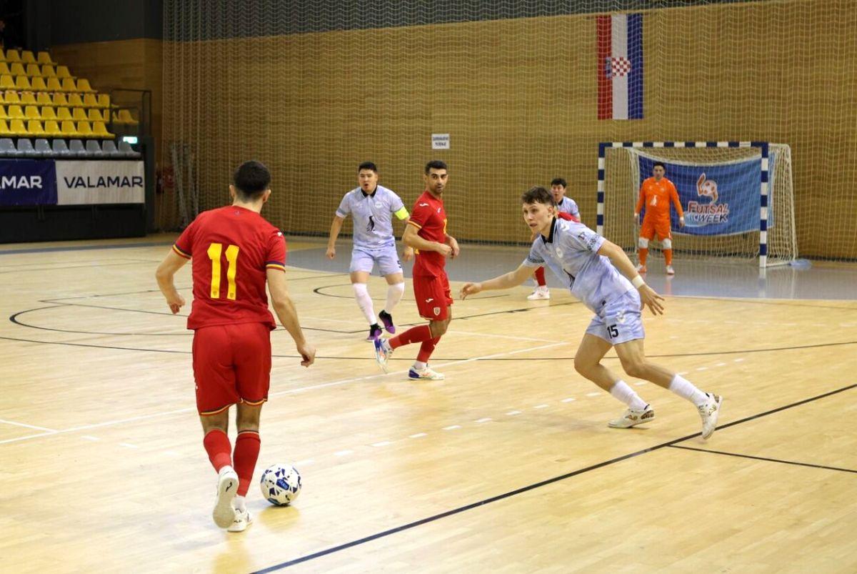România - Groenlanda la futsal: imagini din sală