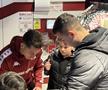 Olimpiu Moruțan e deja printre preferații fanilor Rapidului » Zeci de suporteri au venit să facă poze și să ia autografe