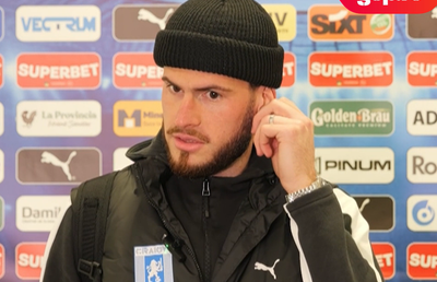 Tudor Băluță a criticat arbitrajul după meciul cu FC Botoșani: „Jocul ar trebui lăsat mai liber. Este sport de contact”