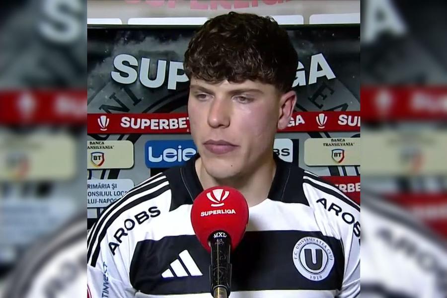 Andrei Coubiș (22 de ani), noul fundaș central de la U Cluj, a debutat la seniori în partida cu Unirea Slobozia, scor 1-0 Daniel Pancu l-a văzut la joc pe fotbalistul rivalei și s-a entuziasmat: „Fantastic!”