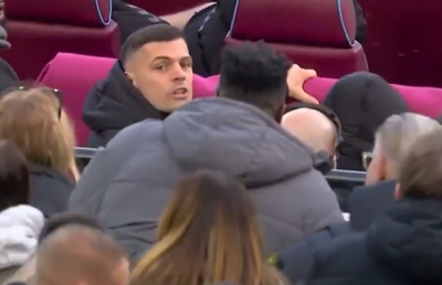 Xhaka, conflict cu un fan și meciul întrerupt! „Ciocănarilor” le-au fost suficiente 45 de minute pentru a tranșa partida