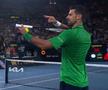 Apostrofat în timpul meciului, Novak Djokovic a refuzat sa aplaude publicul după calificarea în optimi: „Taci odată, du-te dracului!”