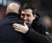 Andoni Iraola și Arne Slot în Bournemouth - Liverpool // foto: Guliver/gettyimages