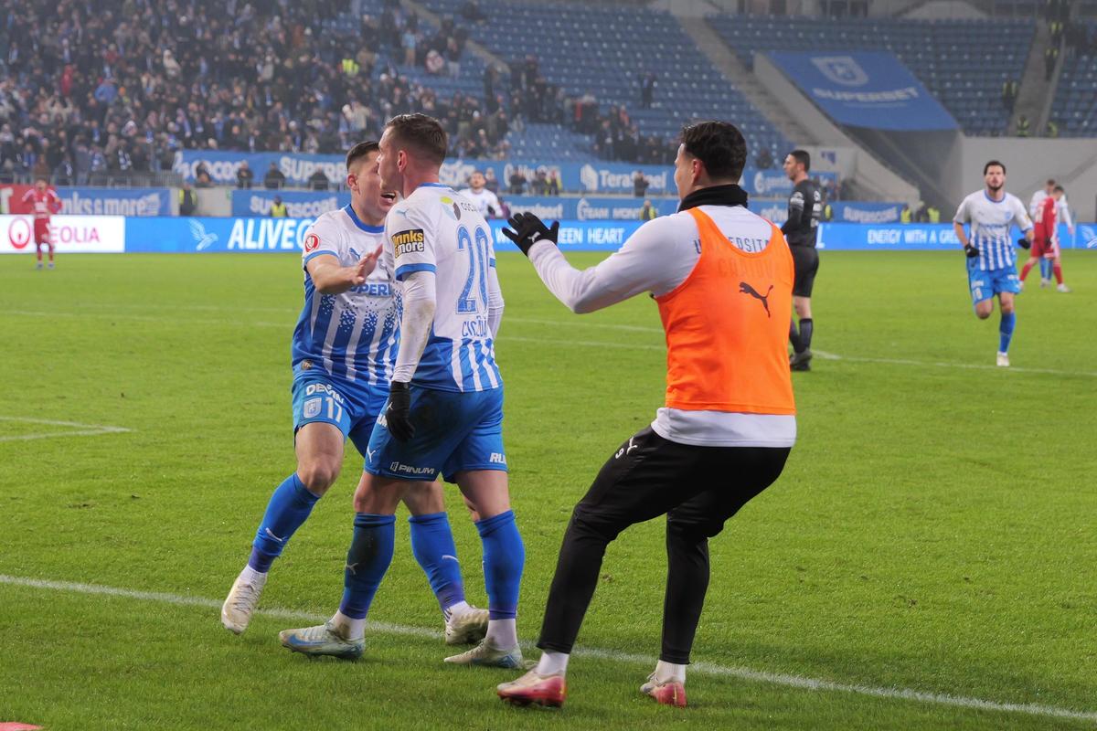 Universitatea Craiova revine pe primul loc în Superliga » Rezultatul o ajută enorm și pe FCSB: clasamentul ACUM