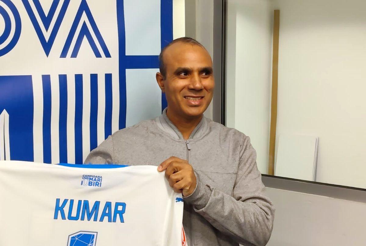 Vipan Kumar, la Universitatea Craiova - FC Botoșani