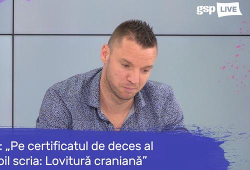 Cristi Bud în studioul GSP Live