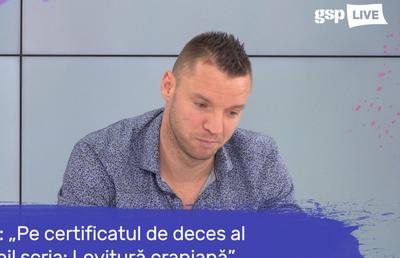 VIDEO EXCLUSIV Cutremurător! Cristi Bud, despre moartea fiului său de doar 5 zile: „Au zis că a avut ceva la plămâni, dar pe certificatul de deces scria că suferise o lovitură masivă la cap”