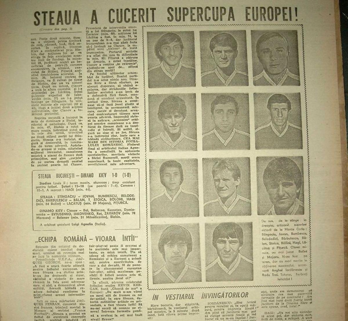 FCSB se laudă pe Facebook cu Supercupa Europei cucerită de Steaua în urmă cu 34 de ani: „O dată istorică pentru fotbalul românesc”